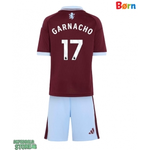Aston Villa Alejandro Garnacho #17 Replika Babytøj Hjemmebanesæt Børn 2026-27 Kortærmet (+ Korte bukser)